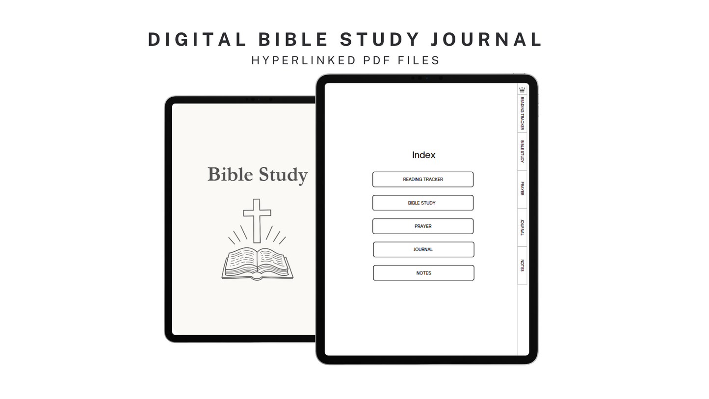 Digital Bible Study Journal