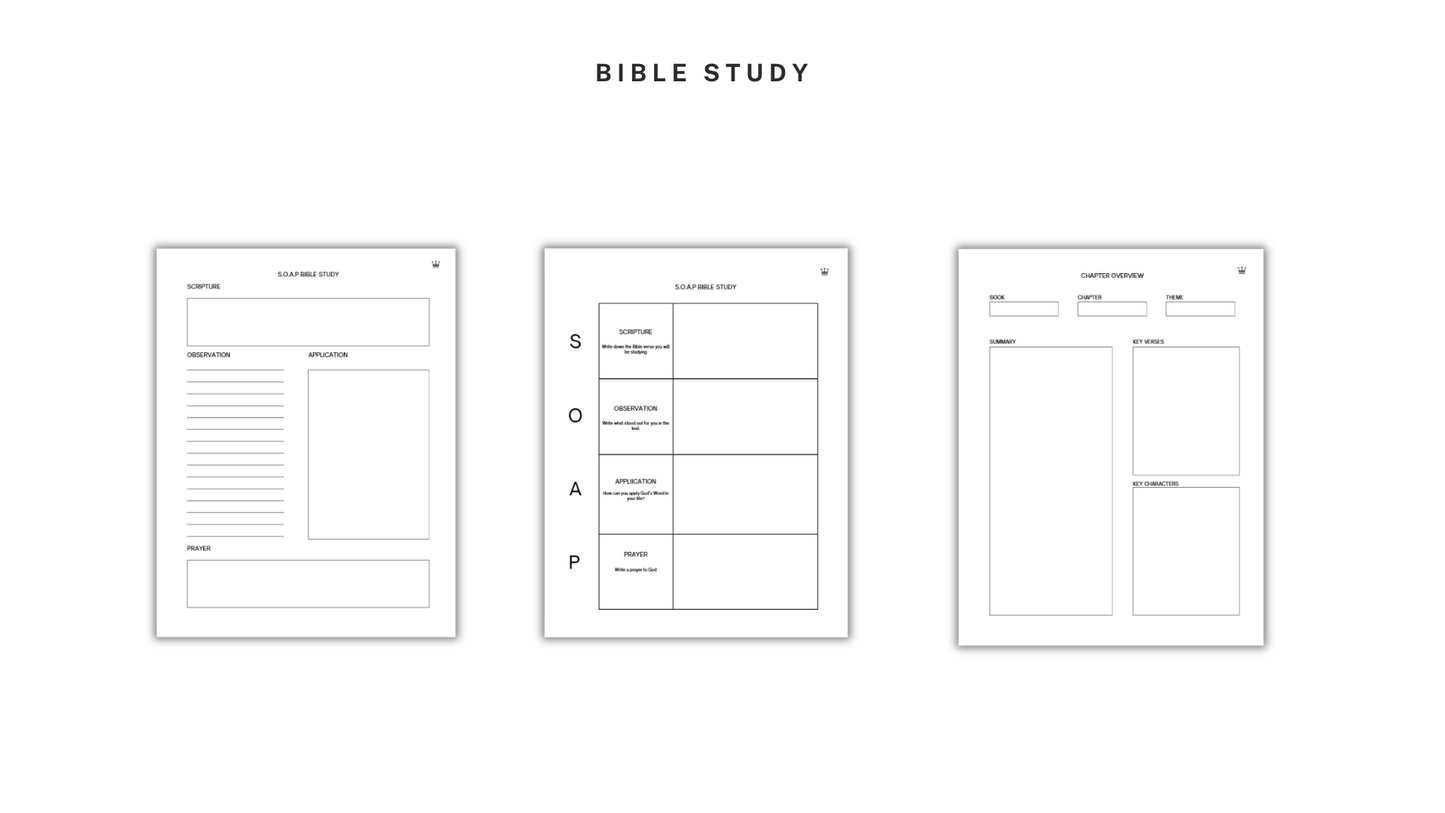 Digital Bible Study Journal